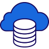 managed cloud hosting service icon